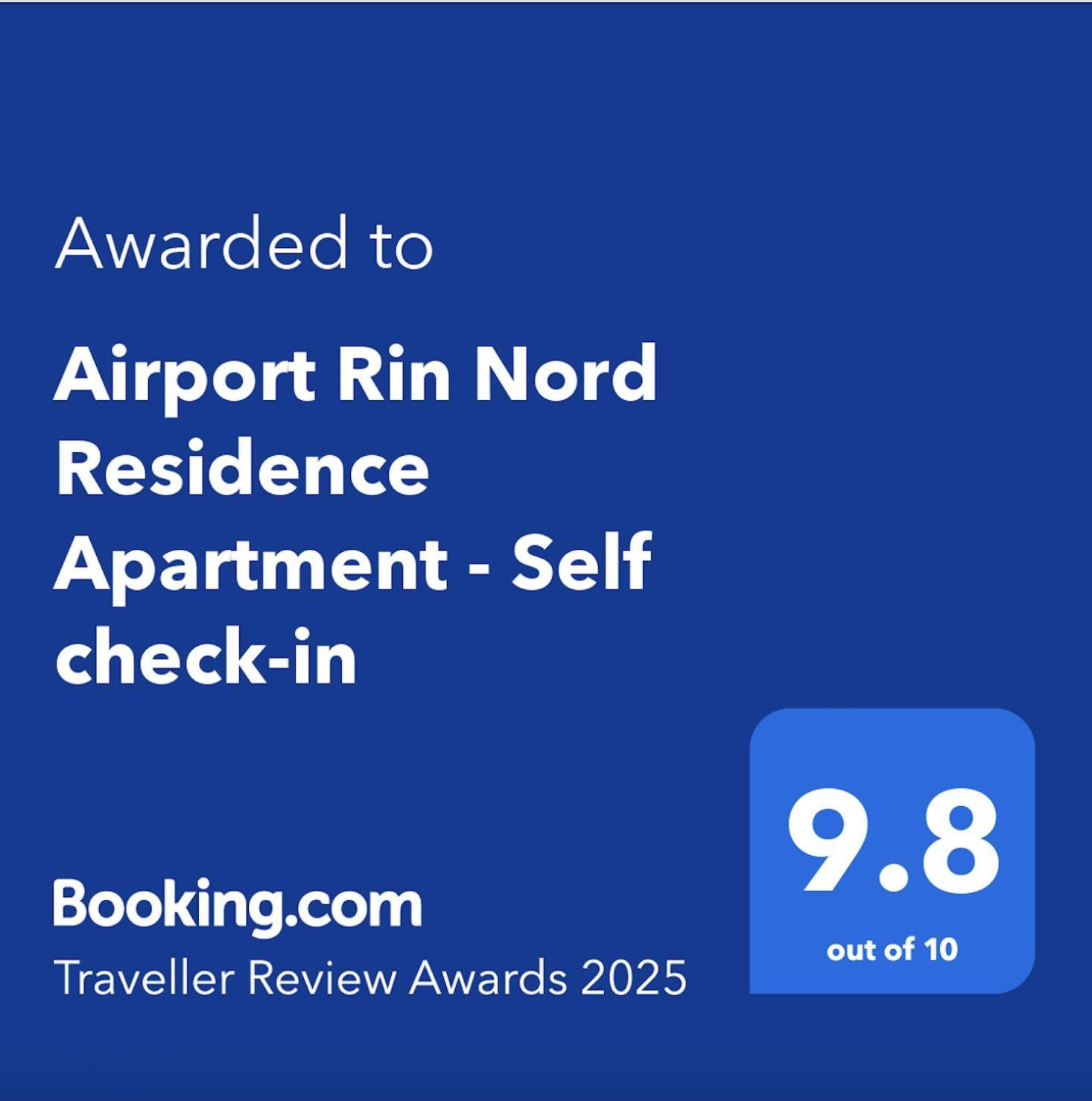 Airport Rin Nord Residence Apartment - Self Check-In Отопени Экстерьер фото